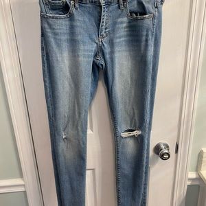 Lucky Brand Jeans - Distressed, raw hem